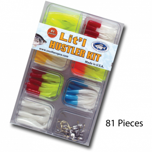 Leland's Lures Trout Magnet Ultimate Bundle, Fishing Equipment and  Accessories, 85 Piece Neon Grub Kit, 350 yd Trout 