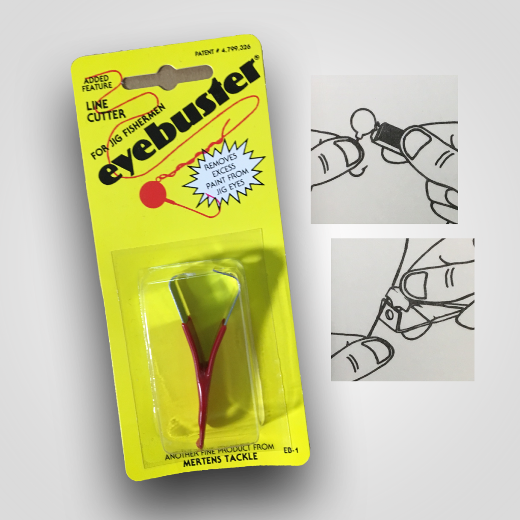 Eyebuster Jig Eye Paint Remover Mertens Tackle • BrushPile Fishing