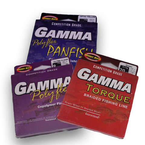 6pk Gamma Competition Grade Copolymer Fishing Line Ultra Clear 6lb 120  yds/Pack