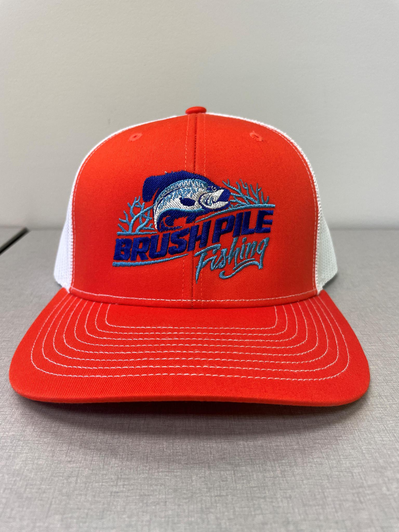 Brushpile Fishing Hat - Orange • BrushPile Fishing