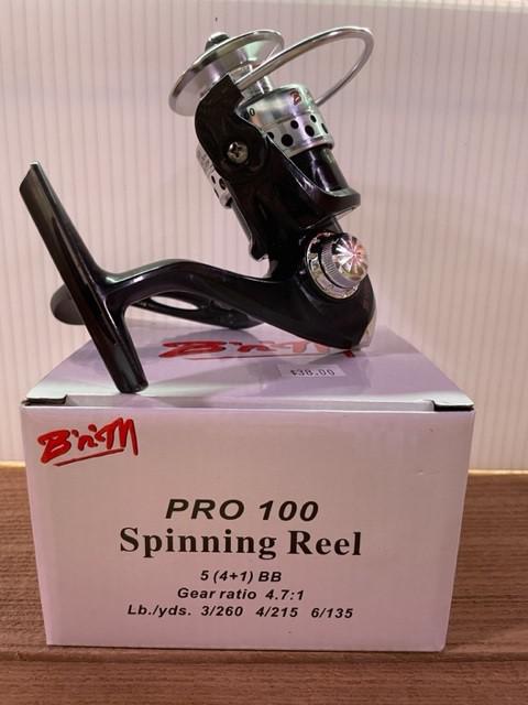 B'n'M Pro 100 spinning reel