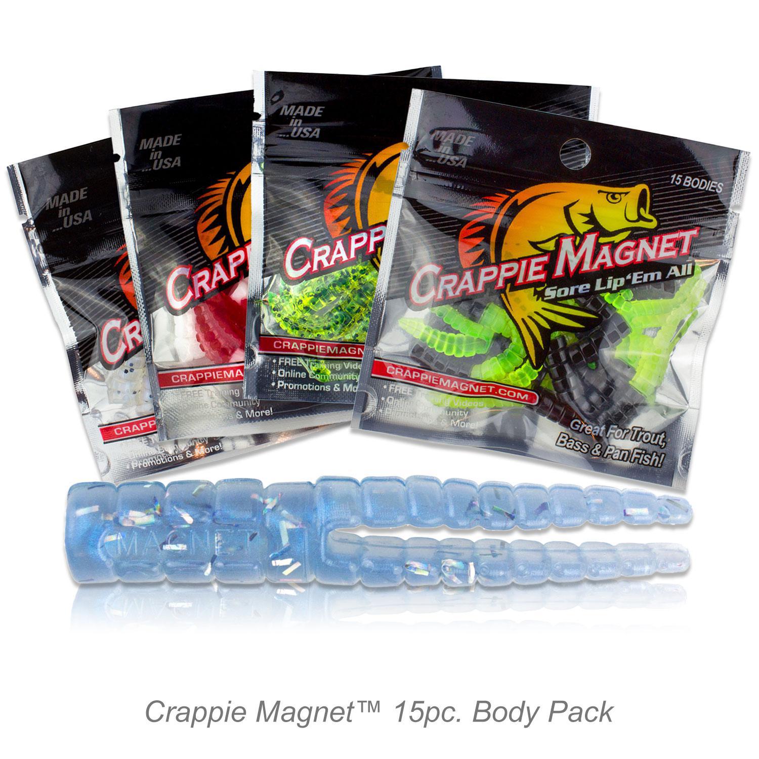 Bodies - 15 Pack - by Crappie Magnet • BrushPile Fishing