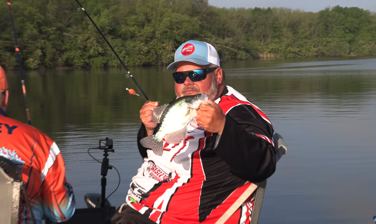 Out on Evergreen Lake, IL with Chad Anderson