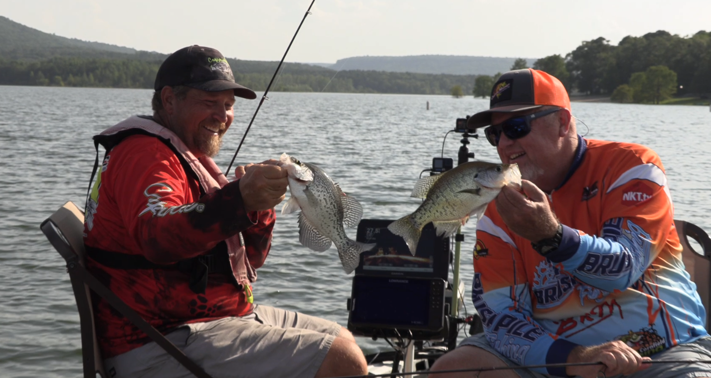 Out on Greers Ferry Lake, IL with Jerry McReady